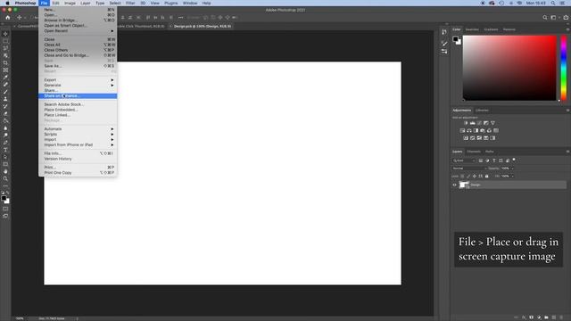 How To Create a Scrolling Website Video Mockup in Photoshop смотреть онлайн