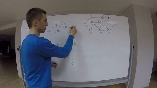 Информатика ЕГЭ и ОГЭ Задача про пути: Из А в Л. смотреть онлайн