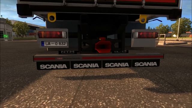 [ETS2 v1.30] Kraker/NTM Tandem addon for RJL Scania by Kast смотреть онлайн