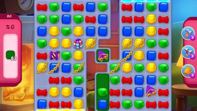 HomeScapes Level 80 no boosters (10 moves) смотреть онлайн