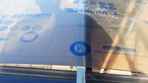 Как правильно снимать плёнку с монолитного поликарбоната