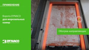ПРИМЕНЕНИЕ: ворота DYNACO M2 Freezer -30°С  для морозильных камер на складе