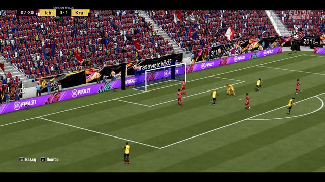 Johnathan "5" goal#63 - Fifa 21 FUT KrasawelchikiFC - Division Rivals смотреть онлайн