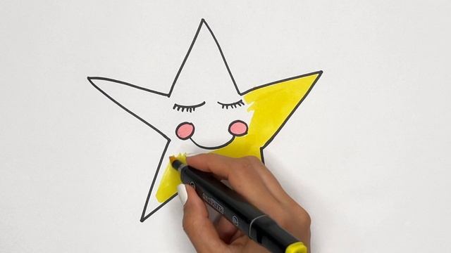 how to draw a star easy | как легко нарисовать звезду | draw a star смотреть онлайн