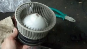 Ремонт вентилятора отопителя салона Honda CRV RD1