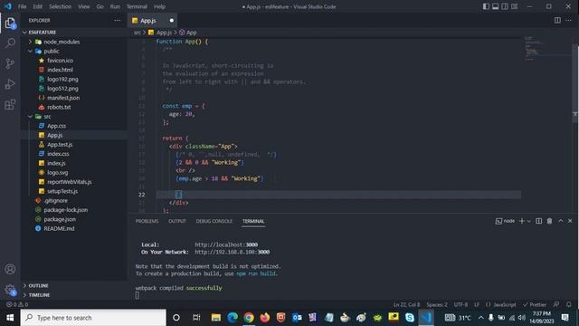 09. Javascript Short Circuiting Operators Evaluation with React 2023 || Developers Diary смотреть онлайн