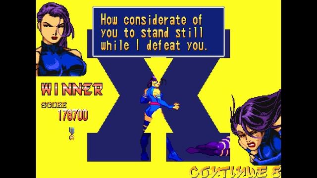 X-Men: Children of the Atom - All Taunts & Hyper-X Moves смотреть онлайн