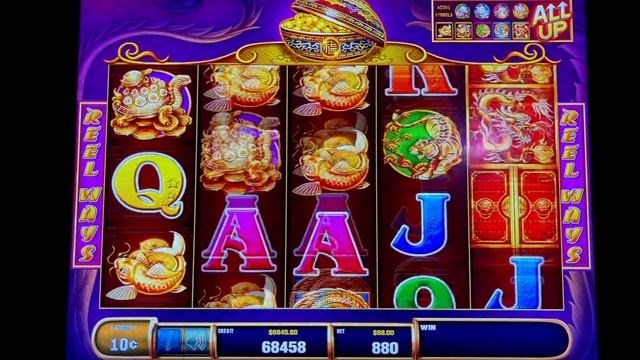 FISHES PAYED OUT A JACKPOT/ FREE GAMES $88 BETS/ HIGH LIMIT 5 TREASURES SLOT JACKPOT/ HUGE WIN смотреть онлайн