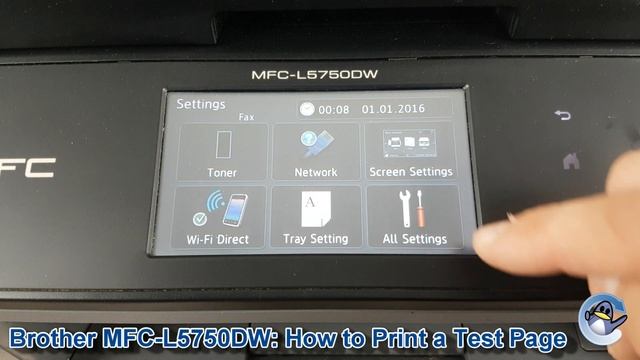 Brother MFC-L5750DW: How to Change the Selected Language смотреть онлайн