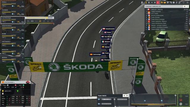 Тур Де Франс 2019 | Tour de France 2019 / Team INEOS / Этап #2 (Pro Cycling Manager 2019) смотреть онлайн