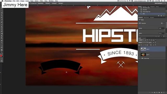 How To Design Custom Shapes In Photoshop смотреть онлайн