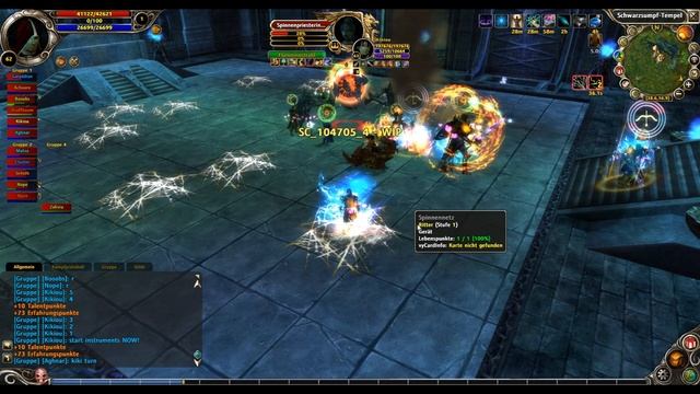 Runes of Magic - Chapter IV Closed Beta - Worldboss Spinnenpriesterin Mandara смотреть онлайн