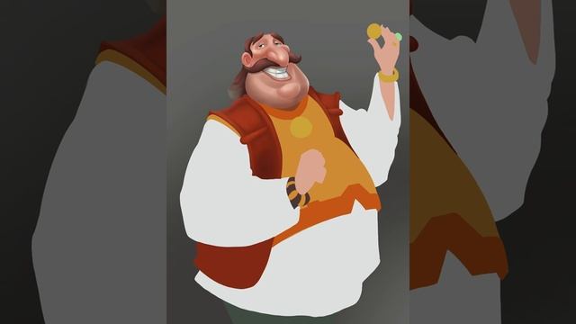 Торгаш Рисую Арт Концепт персонажа смотреть онлайн