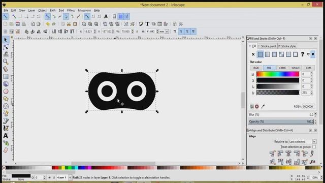 Inkscape Tutorial: Vector Bike Chain Logo(Episode #74) @ Ardent Designs смотреть онлайн