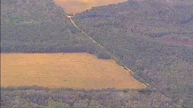 Уничтожение САУ Krab барражирующим боеприпасом Ланцет смотреть онлайн