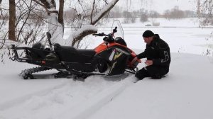 Обзор снегохода STELS Капитан 150L с длинной гусеницей