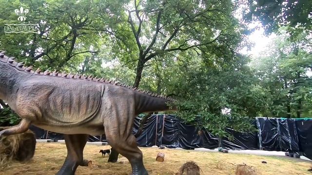 Выставка динозавров в Даугавпилсе Full HD 1080p