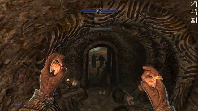 Skyrim: EP 13 - Insane Skeleton Boss Battle смотреть онлайн