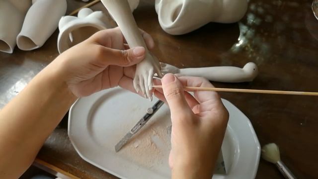 Кукла из фарфора: процесс создания смотреть онлайн