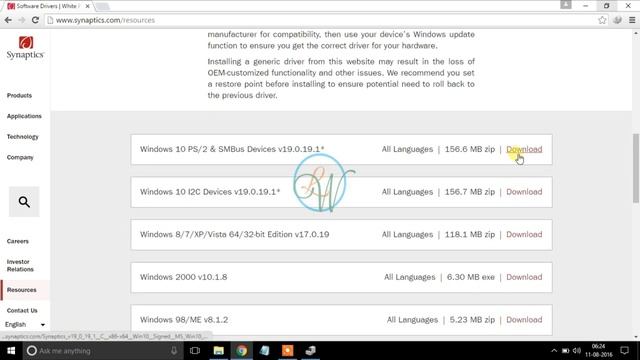 How to install touchpad/mouse drivers after Windows 10 anniversary Update 2016 [Tutorial] смотреть онлайн