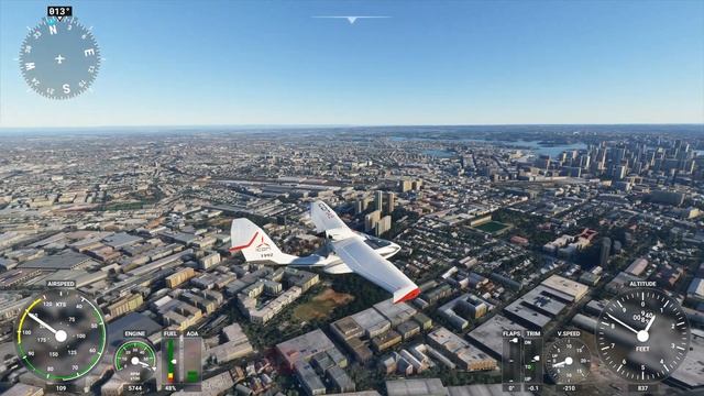 Microsoft Flight Simulator - Sydney Operas From A Bird's Eye View смотреть онлайн