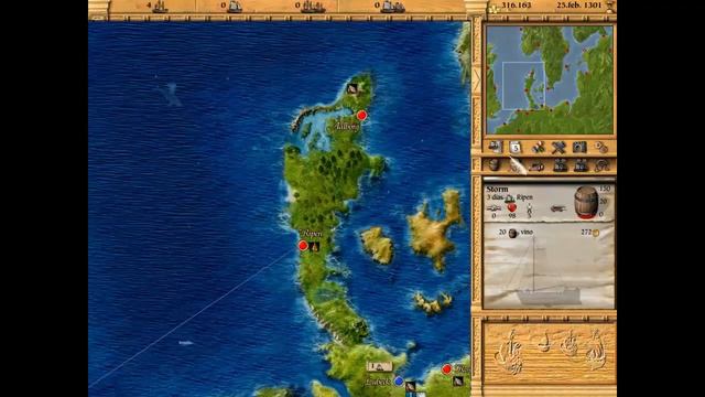 Juguemos al PATRICIAN III - Capítulo 4: Estúpidos piratas смотреть онлайн