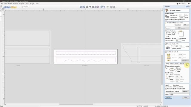 Using Sheets and Toolpathing Vectors – The Tea Shelf Project – Part 2 смотреть онлайн