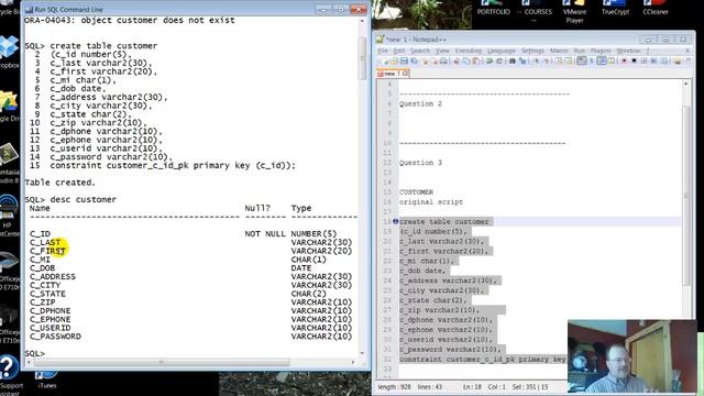 How to use Notepad and SQL to do assignments смотреть онлайн