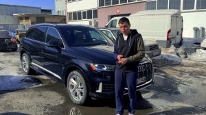 На что способна Audi Q7 в стоке с двухлитровым мотором?