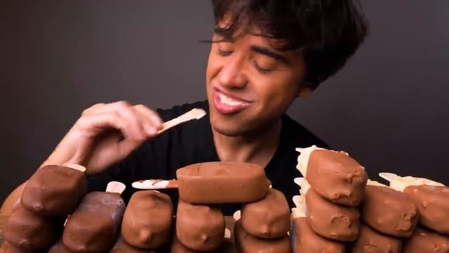 ASMR CHOCOLATE ICE CREAM MAGNUM NUTELLA MILKA DESSERT MUKBANG 초콜렛 아이스크림 먹방 チョコレートアイスクリーム смотреть онлайн