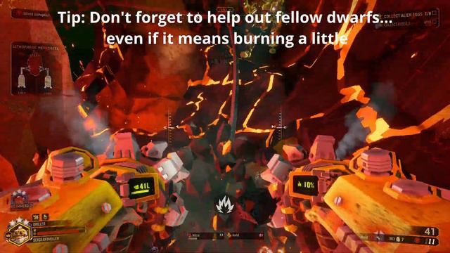 Lithophage meteorite tutorial - Deep Rock Galactic Season 3 смотреть онлайн