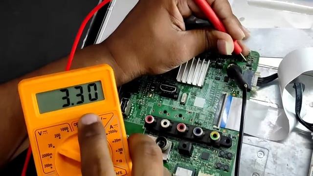 Samsung TV Model UA23H4003AR One Time Blink Problem | led tv repair training in service center. смотреть онлайн