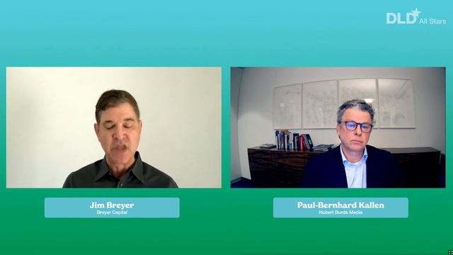 Healthcare & AI - A Betterment for Humanity? (Paul-Bernhard Kallen, Jim Breyer) | DLD All Stars смотреть онлайн