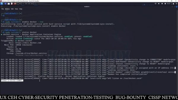 Install Docker on Kali Linux  under 2 minutes