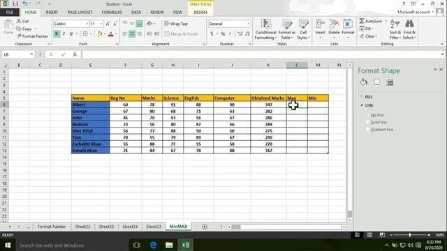 Max Min function in Microsoft Excel 2016 смотреть онлайн