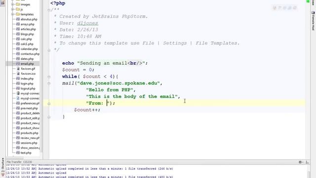 Intro to PHP - Day 24 - Email смотреть онлайн