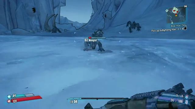 Borderlands 2 gameplay part 3 Mohicans Shotguns and Bullymong fur. смотреть онлайн