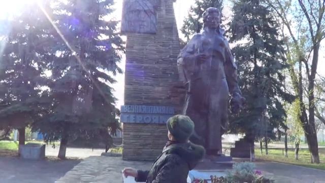 Людмила Зеленская читает свои стихи, Белокуракино, 01.11.2013 смотреть онлайн