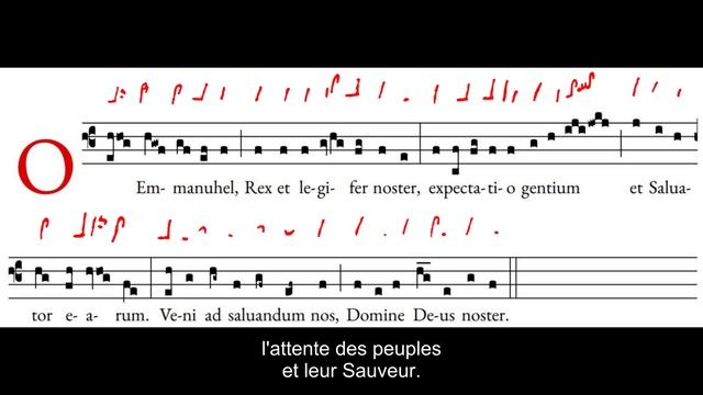 O Emmanuel. Manuscrit du Mont Renaud