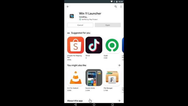 Win 11 Launcher For Android смотреть онлайн