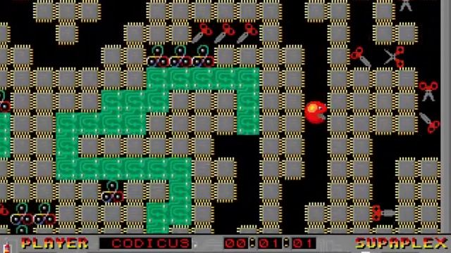 Supaplex - Head-hunter - Level 71 Прохождение игры Supaplex (original) смотреть онлайн