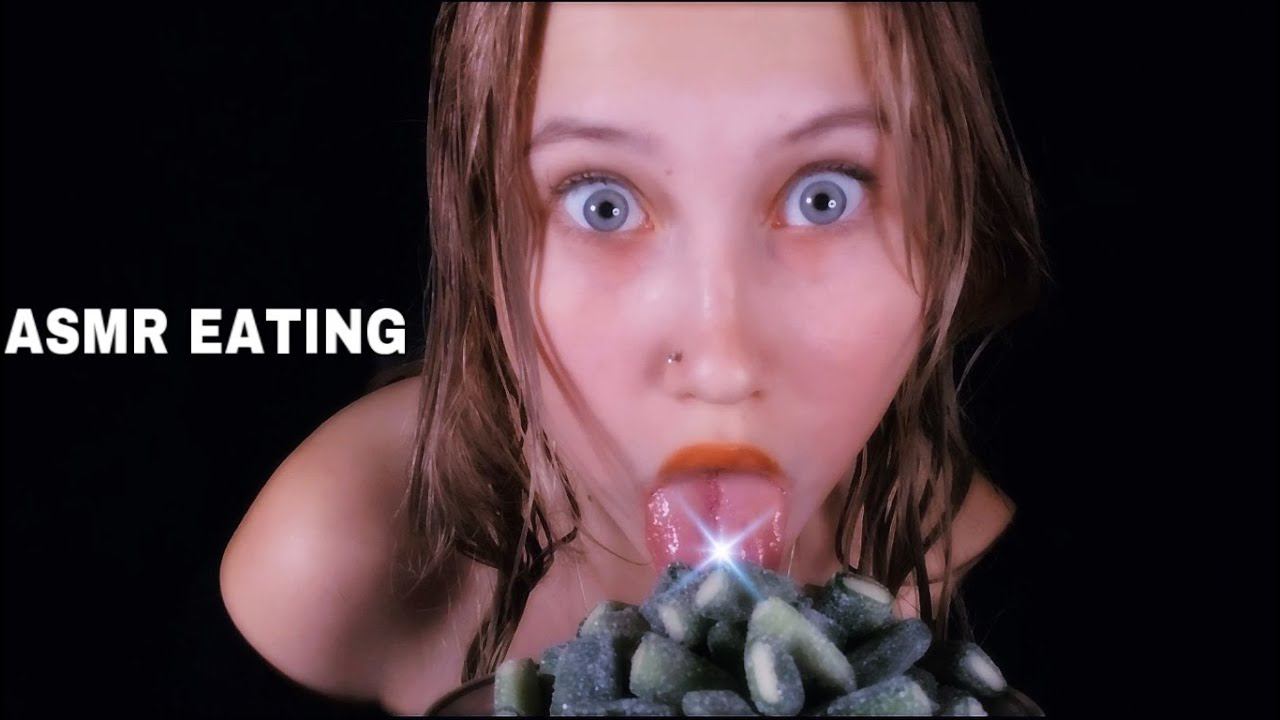 АСМР ИТИНГ ЖЕВАТЕЛЬНЫХ КОНФЕТ ФИКС ПРАЙС | ASMR EATING JELLY BEAN смотреть онлайн
