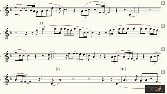 Tonight I Celebrate My Love For You (Peabo Bryson and Roberta Flack) Tenor Saxophone Sheet Music смотреть онлайн