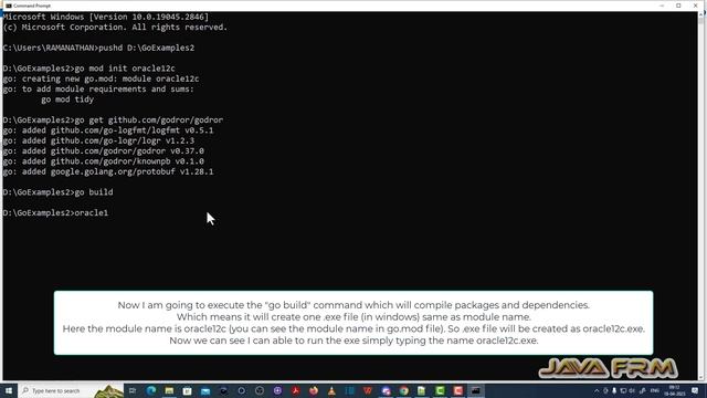 How to Build, install and run Go Programs in Windows - GoLang 1.20 смотреть онлайн