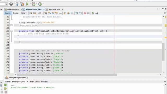 Java Projects with Source Code - Creating Login System using Java Part 6 смотреть онлайн