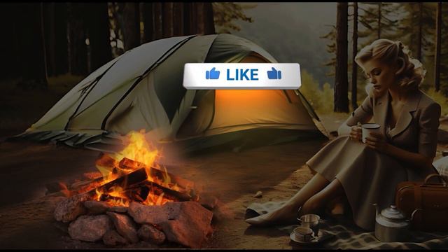 Peace in the Lap of Nature: Relaxing by the Campfire смотреть онлайн