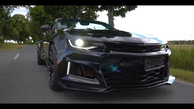 Chevrolet Camaro ZL1 / PURE SOUND !!/ V8 EXTREM LOUD / 659HP/ Cabrio смотреть онлайн