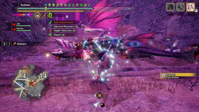 Sunbreak Hunting Horn Vs Malzeno Monster Hunter смотреть онлайн