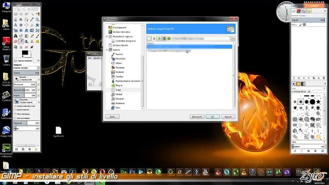 Inserire gli stili di livello in GIMP смотреть онлайн
