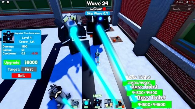 ✨МОГУ СТАВИТЬ ТОЛЬКО ЮНИТОВ С ЛАЗЕРАМИ в Toilet Tower Defense! смотреть онлайн